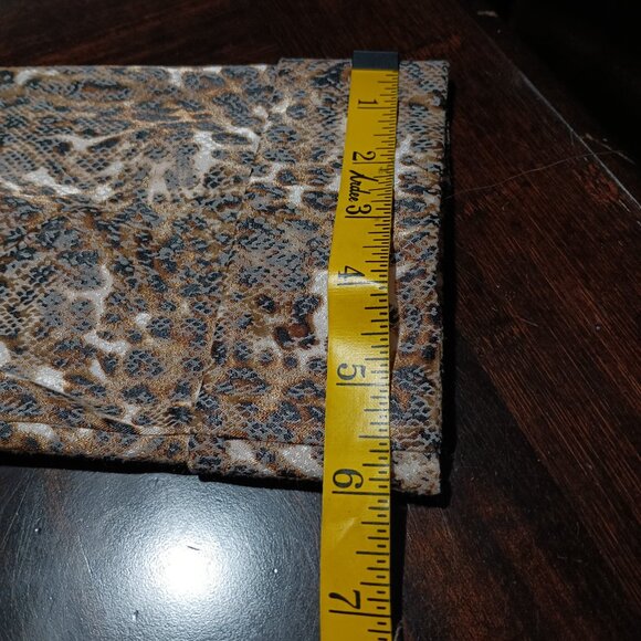 Alberto Makali Women's Leopard Print Open Jacket 3/4 Sleeves M - Picture 6 of 9